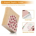 thumbnail image 5 of Yayeee Napkin Holder for Table Kitchen Paper Tissue Organization, Cherries Pattern, 5 of 8