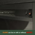 thumbnail image 3 of Furinno Jensen Corner TV Stand with Fireplace for TV up to 55 in, Americano, 3 of 9