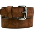 thumbnail image 2 of Men's Belt Big & Tall 56"-80" Genuine Leather Belt Reinforced Strap Casual Work Jean Extra Long Belts, 2 of 12
