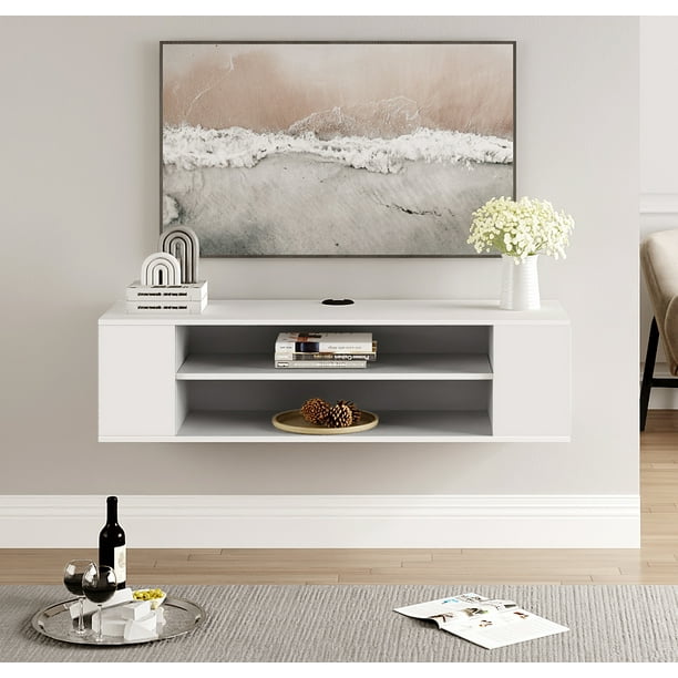 Tv Wall Mount Shelf Entertainment Center Wall Design Ideas