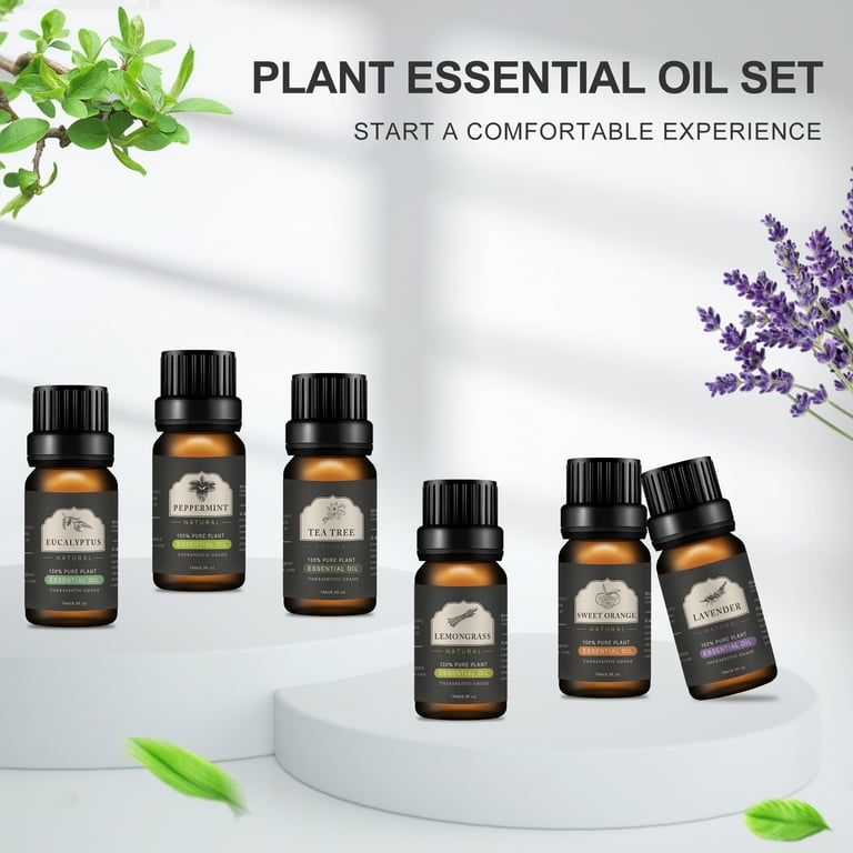 Essential Oils Set - 20x10ml Aromatherapy Essential Oil Kit for Diffuser,  Massage, Skin & Hair - Diffusers & Fragrance Oil - Fort Lauderdale, Florida, Facebook Marketplace