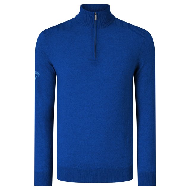 Callaway - Jersey Acanalado de Lana de Merino para Hombre (Granito Jaspeado) Callaway UTRW6252_darkgraniteheather