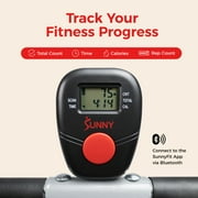 Sunny Health & Fitness Smart Upright Row-N-Ride Exerciser - NO. 077S