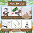 thumbnail image 5 of Kids Craft Kit Gifts for 8-9-12-11-7-6 Year Old Girls Gifts 8-12 6-8 Years Old: Diamond Drawing Kits for Girls Toys Age 6 7 8 9 10Girls Birthday Presents Diamond Art Wind Chimes Outdoor Garden Decor, 5 of 8