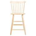 thumbnail image 6 of SAFAVIEH Galena Solid Spindle Back Counter Stool with Footrest, Natural, 6 of 13