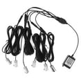 thumbnail image 2 of Interior Decorative Ambient Lamp LED Light for Door Instrument Panel Music Sounde ControlCigarette Lighter Plug W/6 Light, 2 of 14