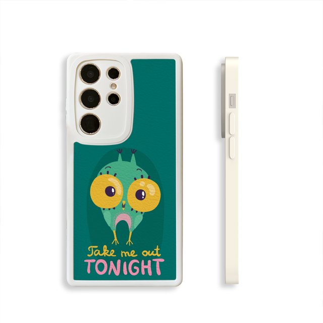 Agregue un toque de diversión a su teléfono: Protector de teléfono plateado mate de doble capa con estampado de dibujos animados para iPhone 15 Pro Max 14 13 12 Pro 11