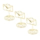 thumbnail image 5 of Portatarjetas de mesa ANGGREK 20 piezas dorado para comedor boda, 5 of 8