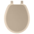 thumbnail image 1 of Siège de Toilette Rond , Beige, 1 of 1