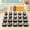 Black, variant on 20 Pcs Numbered Pencil Toppers 1-20, 2026 New Reusable Classroom Pencil Labels for Supply Stations and School Organization