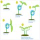 thumbnail image 3 of 60 Piezas 360 Grados Ajustable Clip para Doblar la Planta Dobladora de Plantas Entrenamiento Bajo Esfuerzo Soporte Curvo, 3 of 6