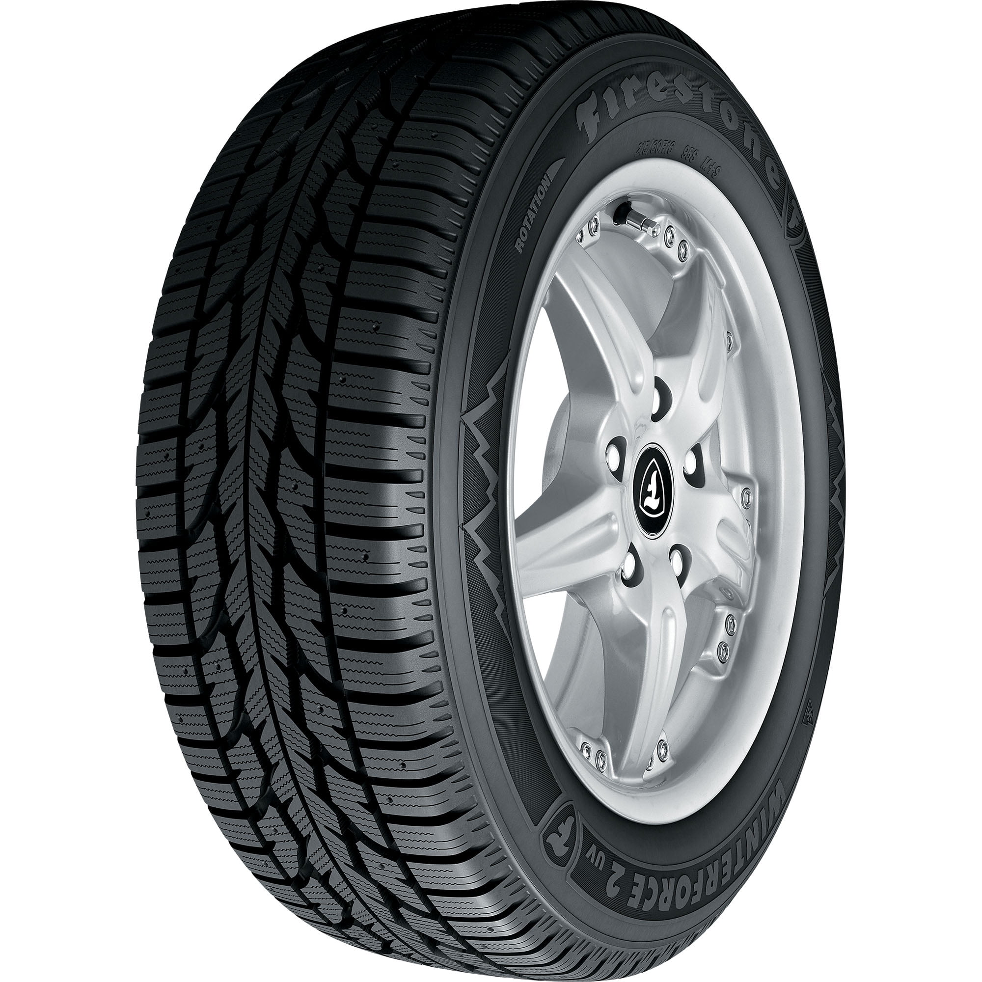 Firestone Winterforce 2 Winter Tire - 215/65R16 - Snowflake