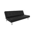 thumbnail image 6 of DHP Nola Tufted Futon, Black Faux Leather, 6 of 26
