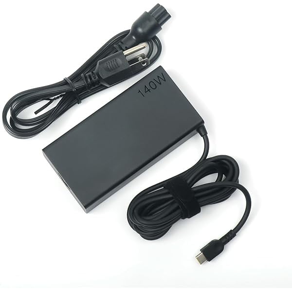 wonima11 New Slim 140W Watt USB-C AC Charger Compatible with Lenovo Slim Pro 7 9, Yoga Pro 9 7 7i 9i, Legion 9, Legion Pro 5 5i 7 7i, ThinkPad Z16, Yoga Slim 7 5 Laptop Type C Power Adapter