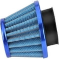 thumbnail image 3 of OUSITAID 38Mm Air Filter Round Cone Universal Auto Cold Air Intake Induction Kit For Off-Road Motorcycle Atv Four Pit Bike(Blue), 3 of 4