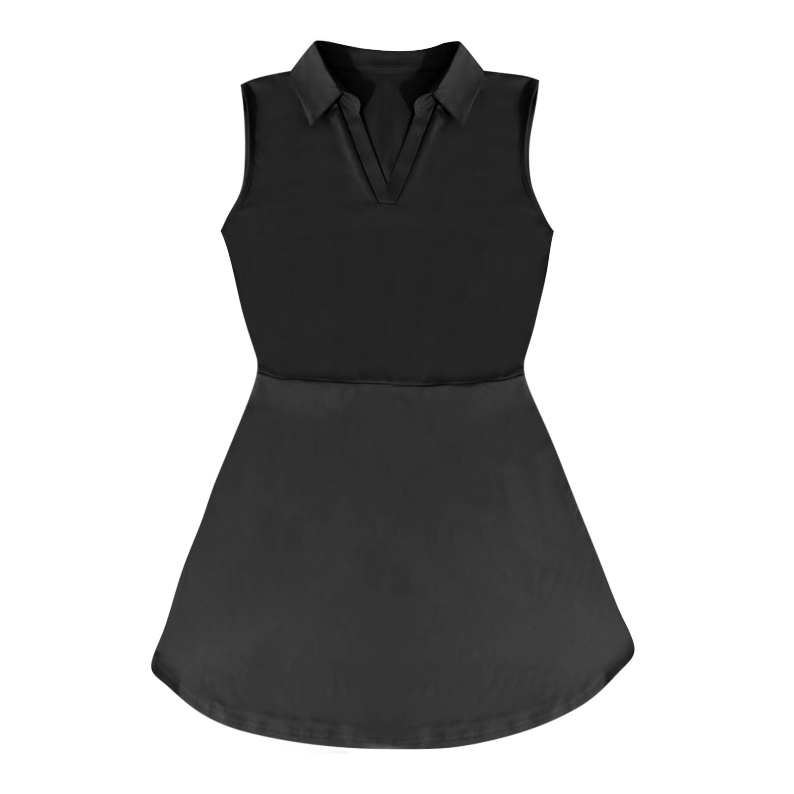 ZRBYWB Womens Dresses Women's Tennis Skirt With Built In Shorts Dress With 4 Pockets Sleeveless Exercise. Dresses For Women 2023