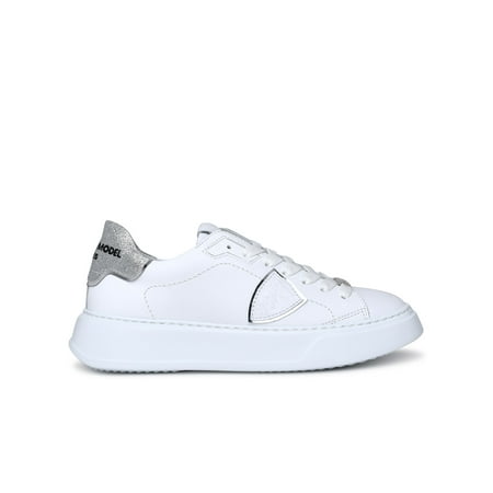 

PHILIPPE MODEL TEMPLE LEATHER SNEAKERS