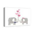 thumbnail image 2 of Creative Products Elephant Love 16x24 Canvas Wall Art, 2 of 5