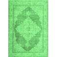 thumbnail image 1 of Ahgly Company Indoor Rectangle Persian Emerald Green Traditional Area Rugs, 5' x 7', 1 of 4
