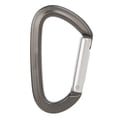 thumbnail image 3 of Carabiner Clip Climbing Safety Lock Aluminium Alloy D Shaped for Hammock Keychain Grey Body Silver Rod Quick Release, 3 of 5