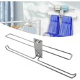thumbnail image 2 of Hanger Stacker Clothes Storage Holder Stacker Easy Setup Modern Dry Rack Storage for Apartment Living Room Farmhouse, 40 cm, 2 of 7