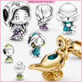thumbnail image 2 of Pandora Charm Accesorios Princesa Karabazar Coche Pulsera Disney Series Mickey Globo Cuentas Colgante Joyería Regalos P410 Gao Jiahui unisex, 2 of 2