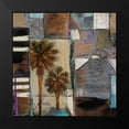 thumbnail image 2 of Novak, Rick 20x20 Black Modern Framed Museum Art Print Titled - Abstract Palms I, 2 of 5