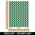 thumbnail image 2 of Tiger Walking Solid 200+ Round Stickers - Dark Green - Gloss Finish - 0.50" Size, 2 of 3
