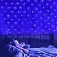thumbnail image 4 of Lapalife Net Mesh String Lights Waterproof, 8 Lighting Modes Christmas Fairy String Light for Indoor Outdoor, Curtain, Christmas Tree, Bush, Party, Wedding Decoration(4.9ft x4.9ft, Blue), 4 of 8
