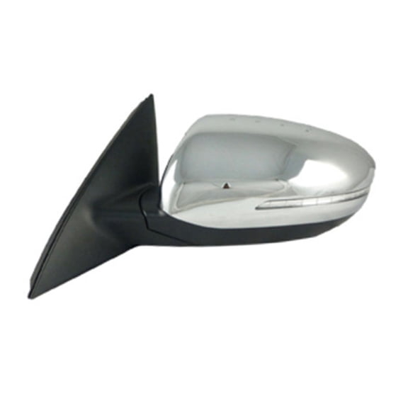 New Left Side Door Mirror Compatible With KIA Optima Powered Heated No Turn Signal Manual Folding 8 Heads 5 Pins 2012 2013 By Part Numbers 876104C040 KI1320169
