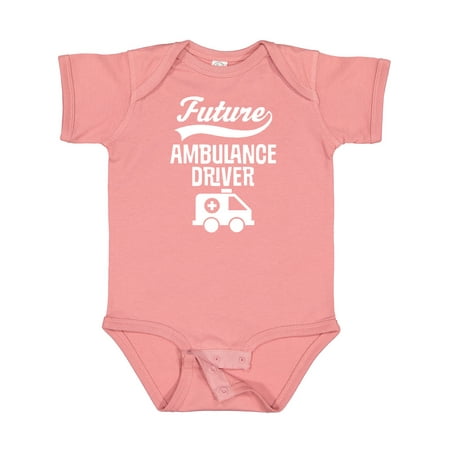 

Inktastic Future Ambulance Driver Childs Gift Baby Boy or Baby Girl Bodysuit