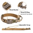 thumbnail image 4 of Large Dog Collar Military Dog Harness And Leash Set Pet Training Vest Tactical German Shepherd K9 Harnesses For Small Dogs ShopWise Round, 4 of 18