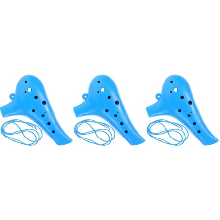 MLINS 3pcs Ocarina Toy Kids Music Instrument Small 12-hole Ocarina Plaything for Beginners