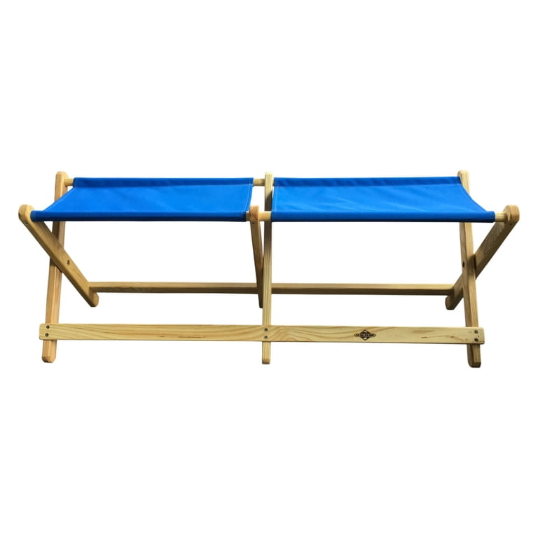 Blue Ridge Chair Works VBAF14WA Voyager Bench - Atlantic Blue