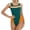 Teal, variant on Vedolay Plus Size Swimsuit For Women Women One Piece Swimsuits Tummy Control Cutout Bathing Suit for Teen Girls Zip Up Monokini,GN1 M