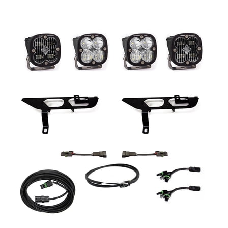 Baja Design 447697UP Fog Pocket Kit SAE Clear/Sport DC Up 21-23 Ford F150