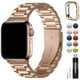 thumbnail image 1 of Correa de Acero Inoxidable Fullmosa Rose Gold Compatible con Apple Watch Series 1-10, Ultra, SE, 1 of 12