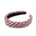 thumbnail image 5 of Unique Bargains 1 Pc Exquisite Wool Braided Headbands Pink, 5 of 6