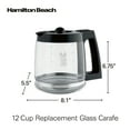 Hamilton Beach Replacement Carafe for 49980Z