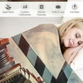 thumbnail image 3 of Orinice Film Projector Warm Lightweight Blanket Soft Fleece Blankets All Seasons Excellent Hand Feel Blanket for Bed Couch Sofa Decor Cow Gifts 50x60in, 3 of 6