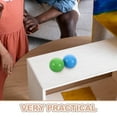 thumbnail image 3 of Greenadscape 2Pcs Wooden Croquet Balls for Outdoor Fun Family Games in Assorted Color, 3 of 6