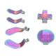 thumbnail image 1 of Controlador De Accesorios Series 2, Paletas De Joysticks De Metal, Kits De Piezas De Repuesto Duraderas Con Empuñaduras Texturizadas, Personalizable Para El Controlador, 1 of 7