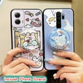 thumbnail image 5 of ABL-Phone Case For MOTO G Power 5G 2024, Rotatable stand Back Cover cute TPU Protective Dirt-resistant Cartoon Anti-knock Quicksand Skin feel silicone Soft Case Fashion Design Kickstand, 5 of 9