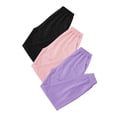 thumbnail image 5 of UACY Girls Sweatpants 3 Pack Fleece Athletic Joggers, Teen Sweat Pants with Zipper Pockets and Drawstring (Black, 7-8 Years), 5 of 9