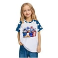 thumbnail image 4 of ZACPNCV July 4th Shirts for Kids Boys Girls Flag USA Print Tees Patriotic Casual Short Sleeve Tops Memorial Day Gift T Shirt Blue 7-8 Years, 4 of 8