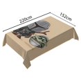 thumbnail image 6 of Yoda Baby Themed Square Tablecloth 54 * 72 Inches Durable Stylish, 6 of 6
