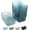 Clear Blue, variant on 8 Pack Plastic Storage Bins, Clear Pantry Organizers and Storage Containers, Multi-Use Organizer Bins for Kitchen, Bathroom, Office, Shelf, Fridge, Home Edit and Cabinet Organizers