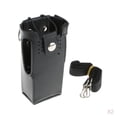 thumbnail image 1 of 2 Pedazos Soporte de PU Cuerno Organizador de Radio Bidireccinal Adecuado para Radio GP328 GP338 Baoblaze Funda para walkie talkie, 1 of 8