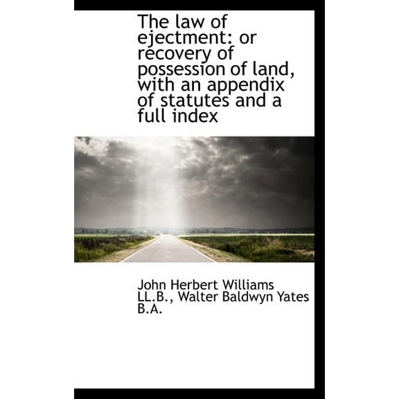 The Law of Ejectment (Hardcover)