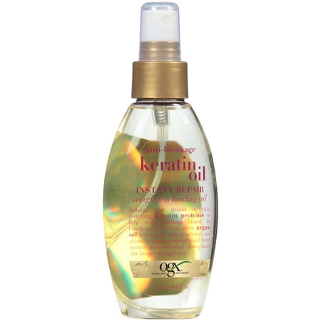OGX Instant Repair Weightless Healing Oil Anti-Breakage Keratin Oil, 4.0 FL OZ